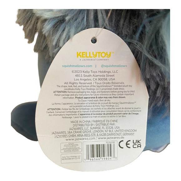 Squishmallow 11” Dani BigFoot. NWT - Picture 3 of 3